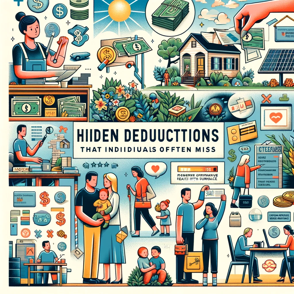 Taxes, Hidden Deductions, valuable tax deductions